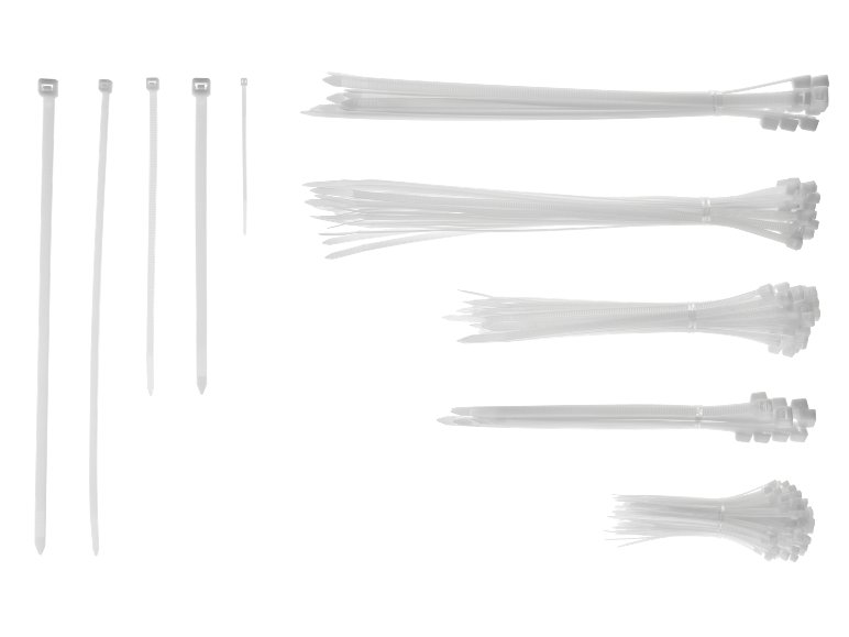 Set fascette fermacavo, 251 pezzi