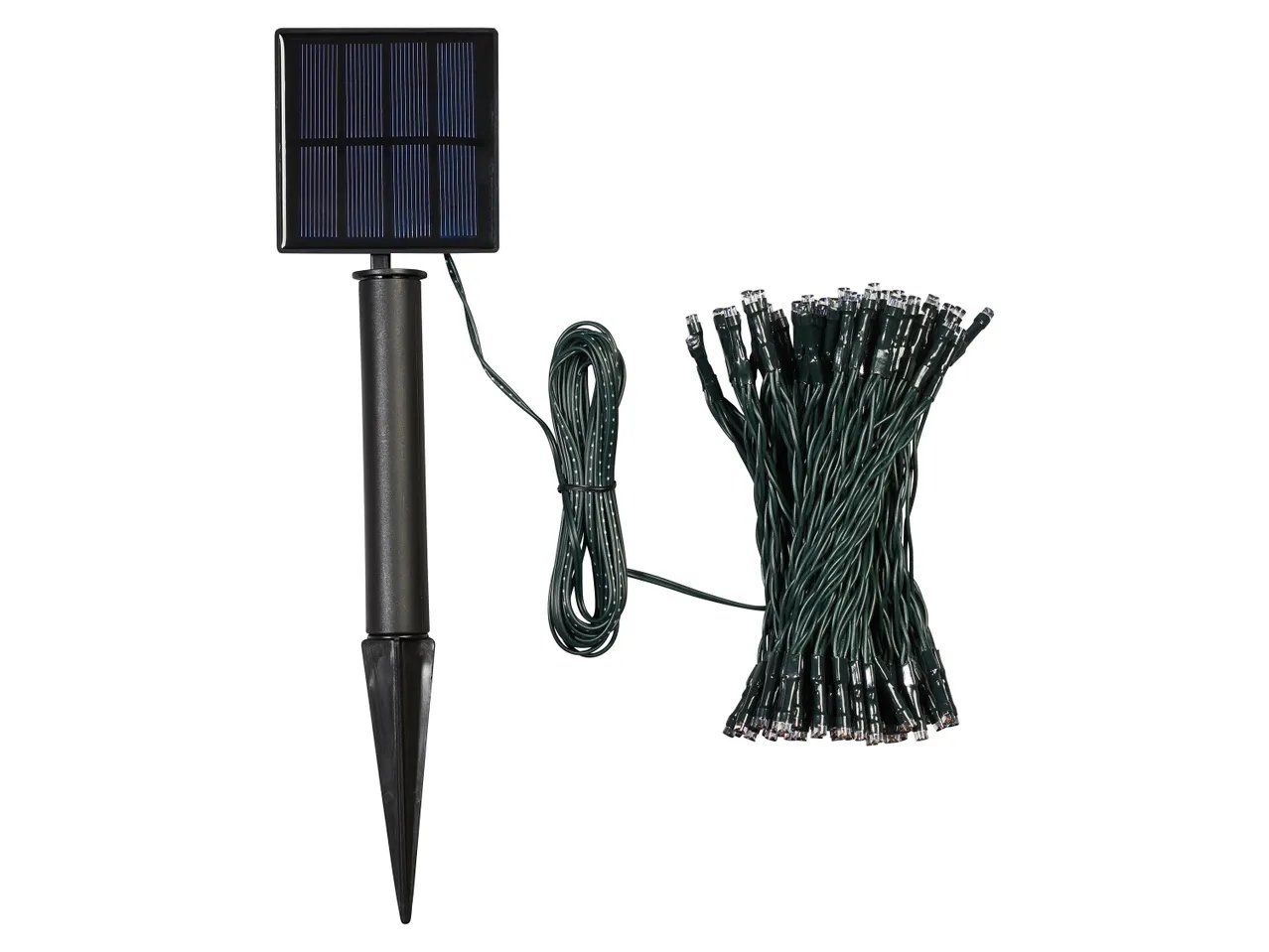 Catena luci decorative LED a energia solare