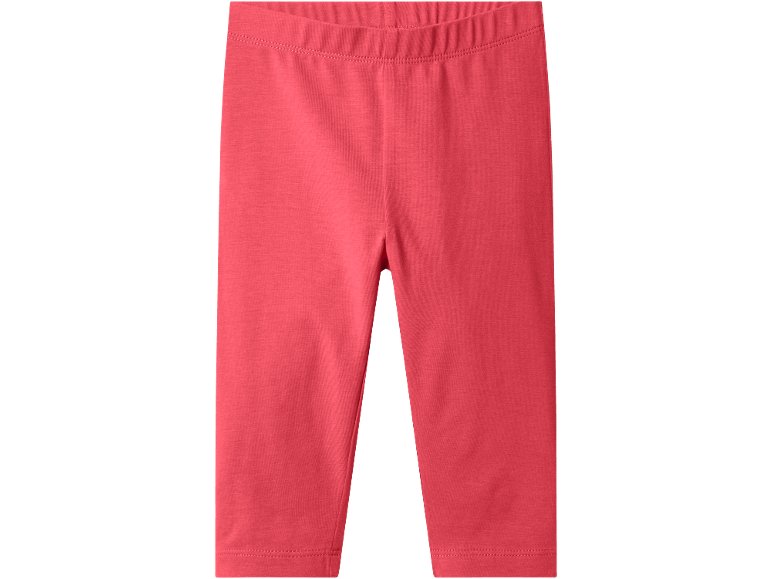 Leggings capri da bambina, 2 pezzi