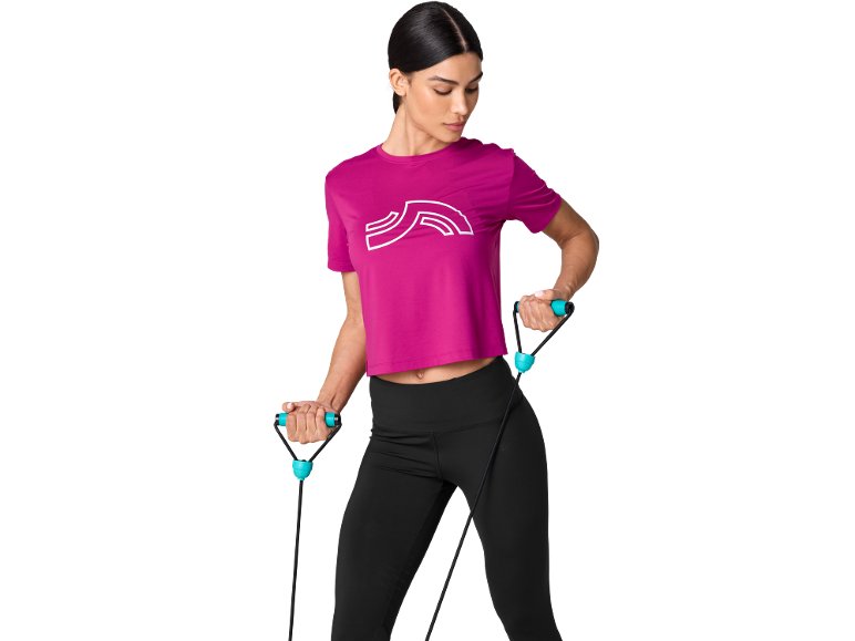 T-shirt sportiva da donna