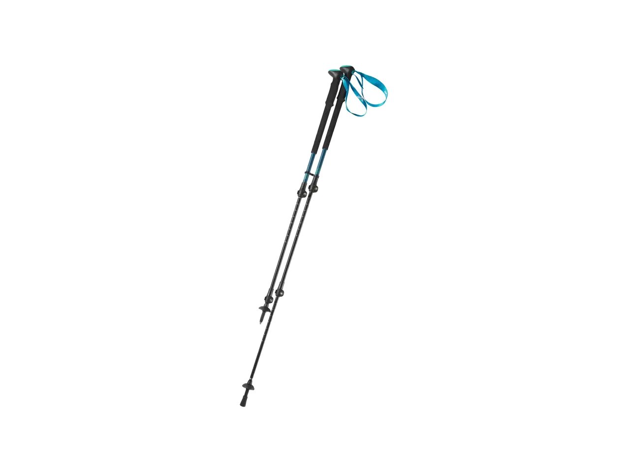 Bastoni telescopici da trekking, 2 pezzi