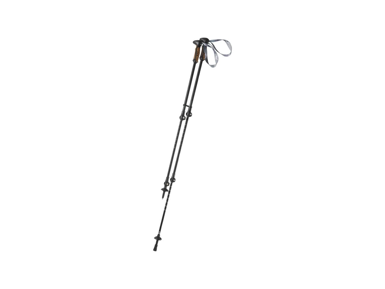 Bastoni telescopici da trekking, 2 pezzi