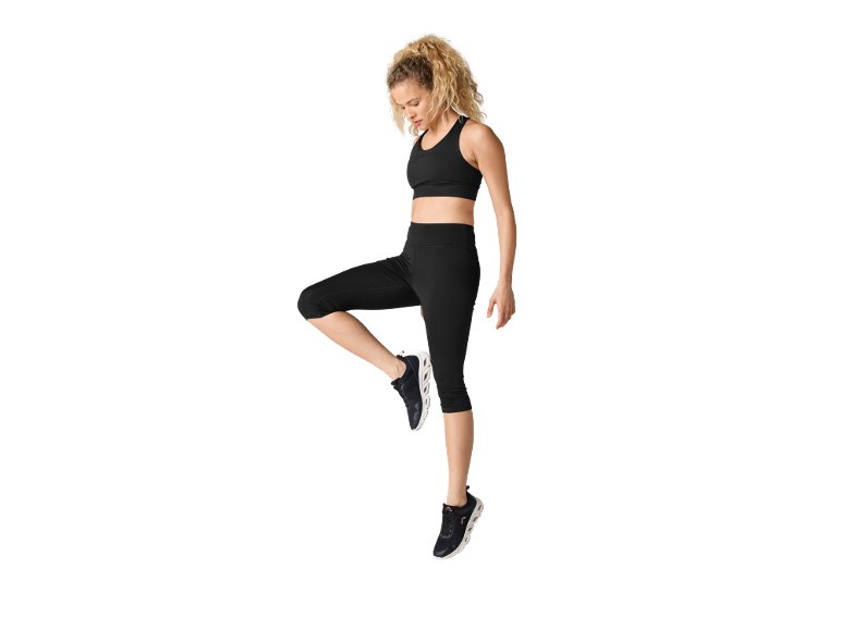 Pantaloni sportivi capri da donna