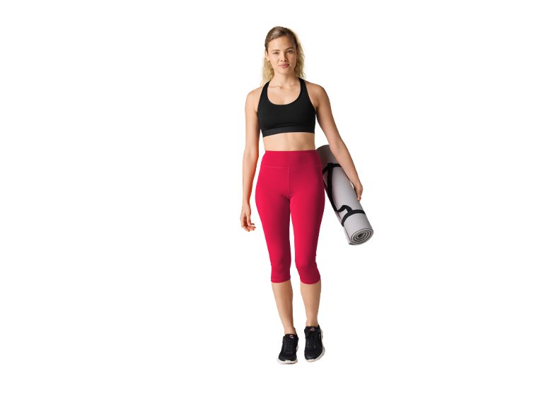 Pantaloni sportivi capri da donna