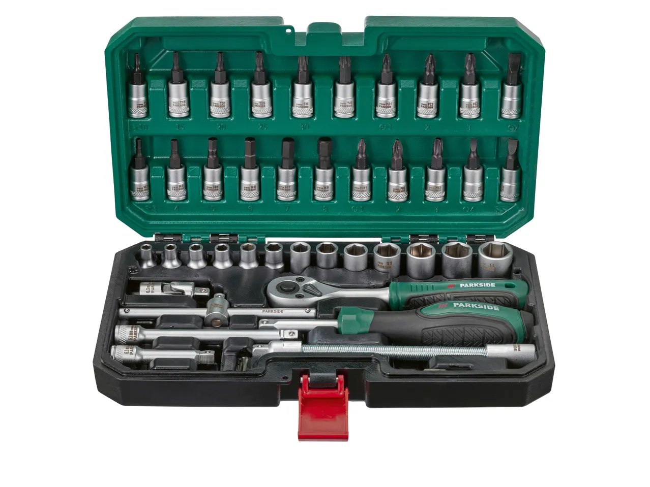 Set chiavi a cricco, 46 pezzi