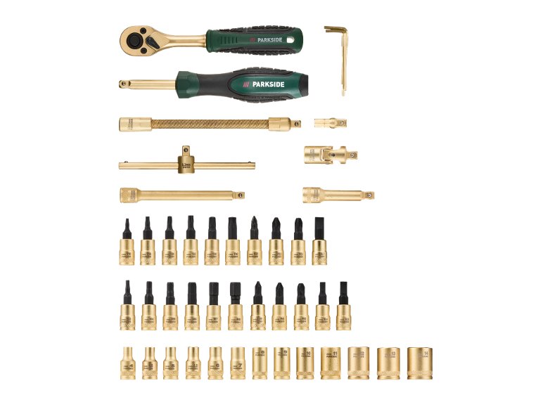 Set chiavi a cricco, 46 pezzi
