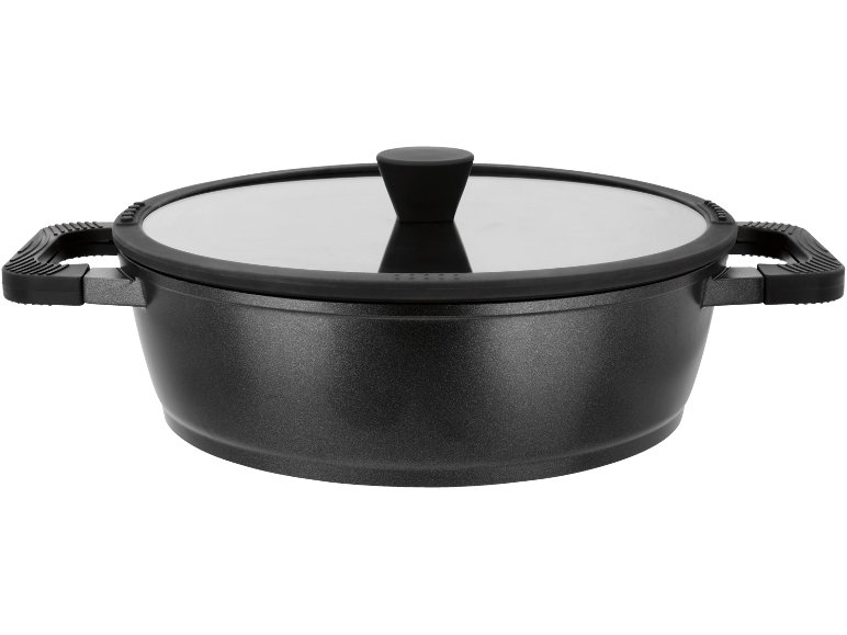 Tegame Ø 28 cm con coperchio in vetro
