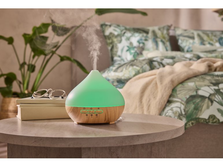 Umidificatore ad ultrasuoni con aromaterapia