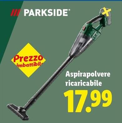 Aspirapolvere Ricaricabile