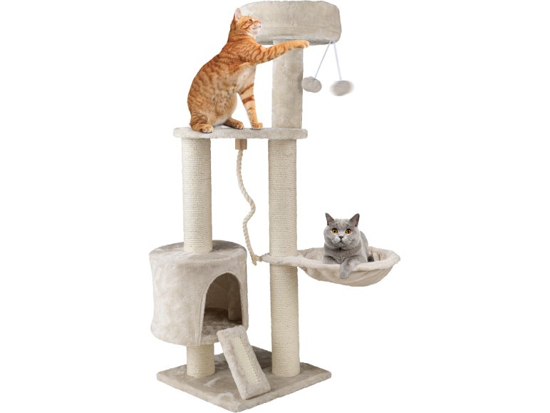 Tiragraffi a torre per gatti
