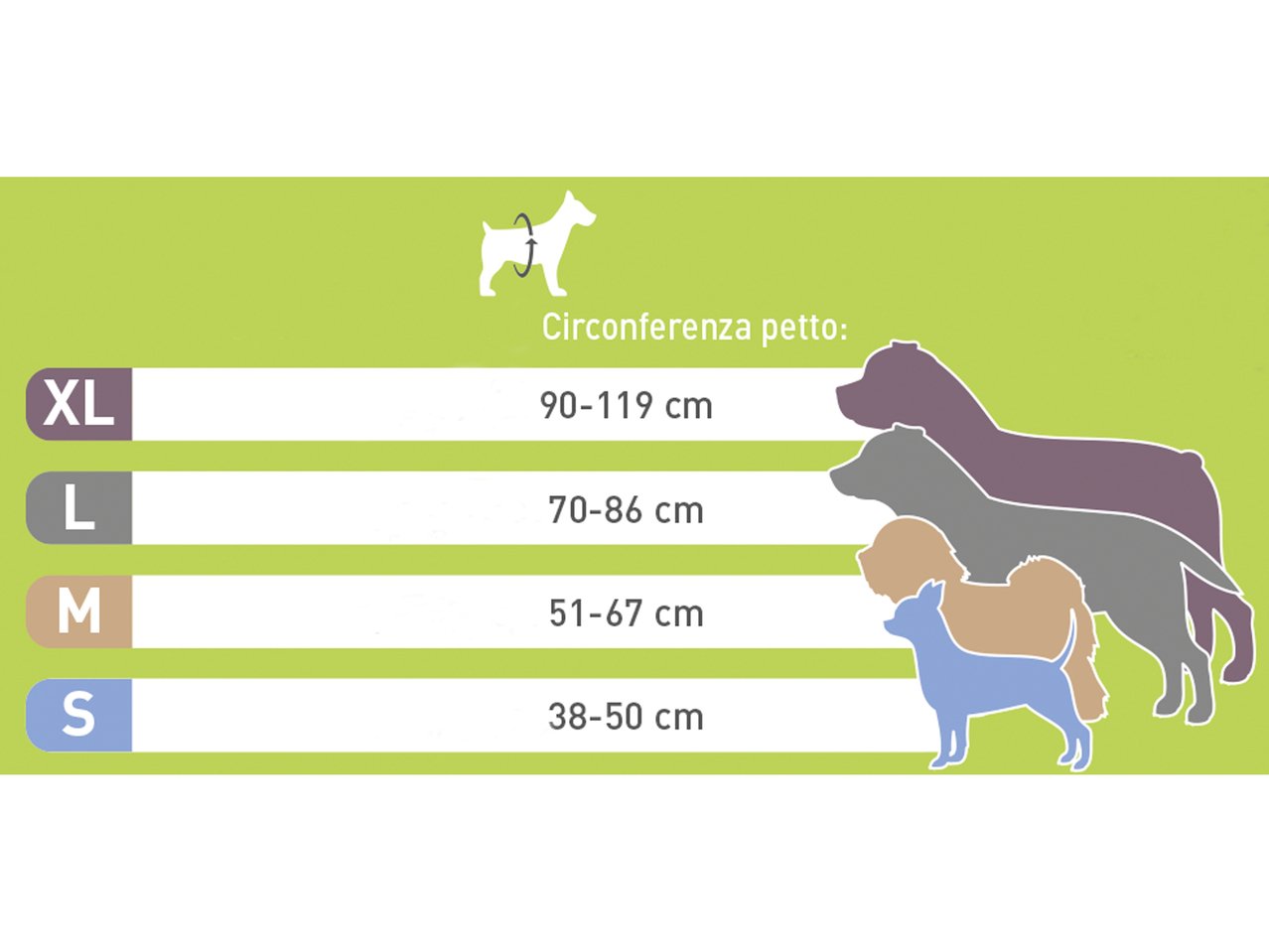 Pettorina per cani