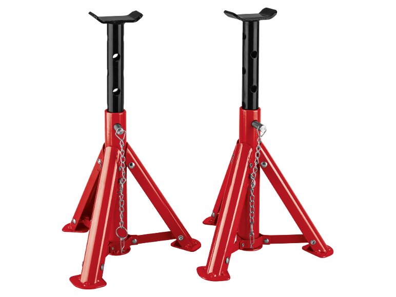 Cavalletto pieghevole per auto, 2 pezzi