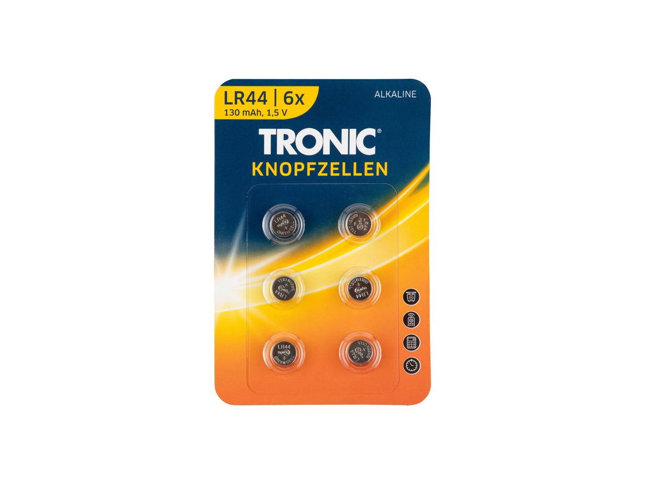 Batterie a bottone, 6 pezzi