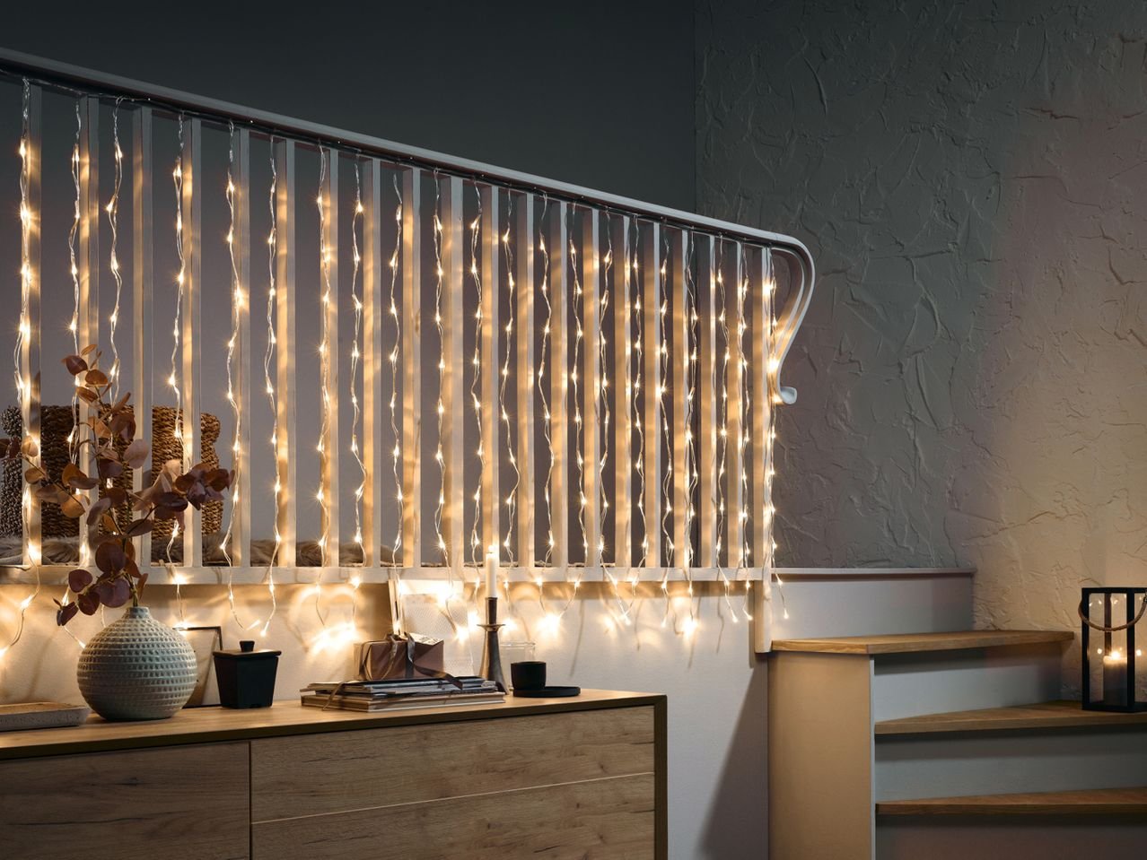 Tenda luminosa a LED