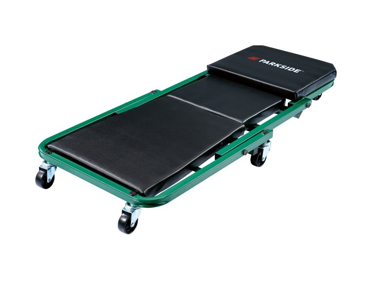 Sgabello/Carrello per lavori di montaggio 2 in 1