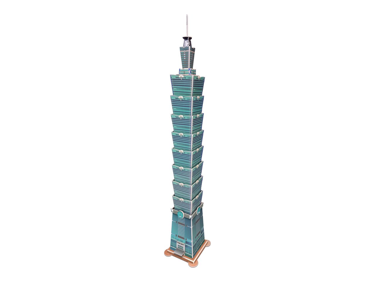 Puzzle 3D "Monumenti famosi"