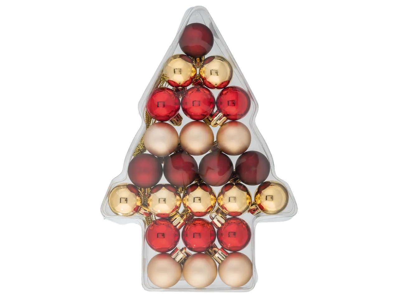 Palline natalizie, 24 pezzi