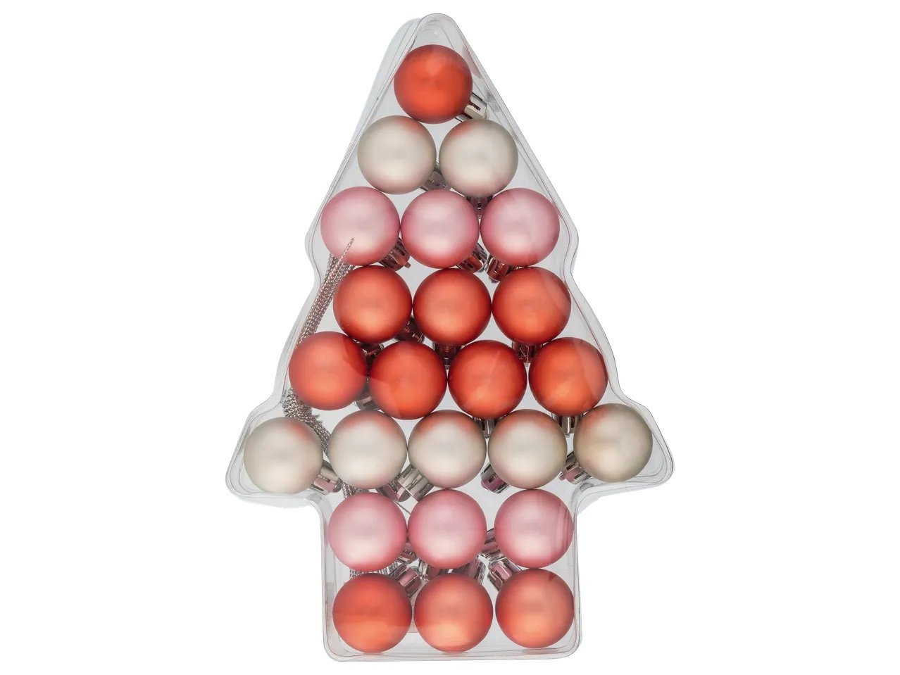 Palline natalizie, 24 pezzi