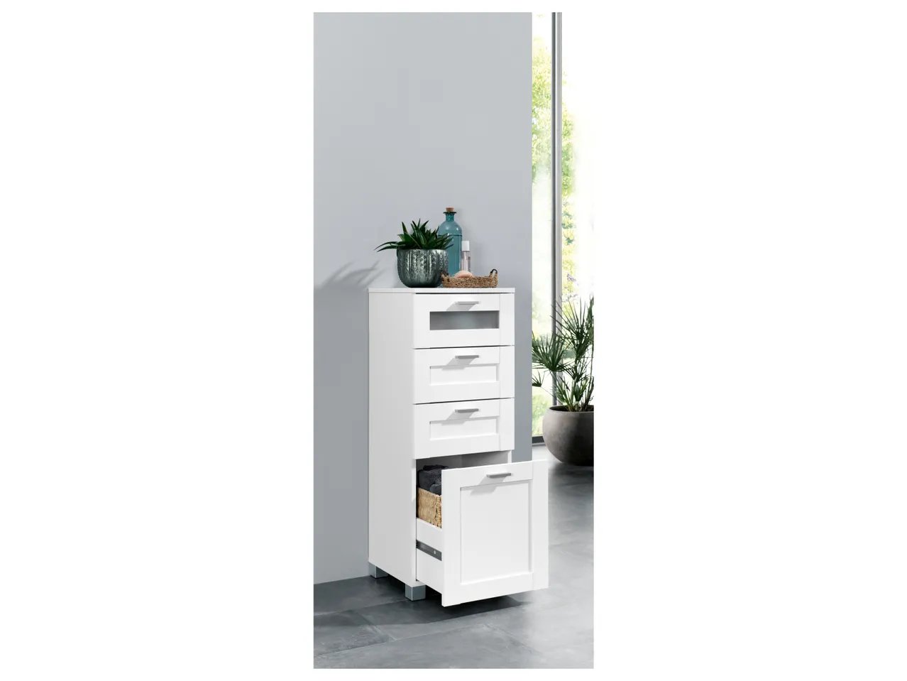 Cassettiera per il bagno