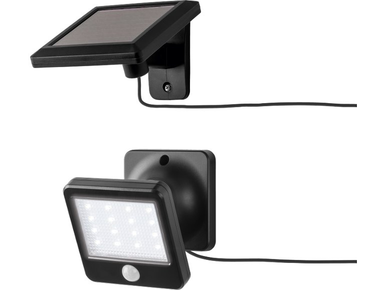 Faro LED a energia solare con sensore di movimento