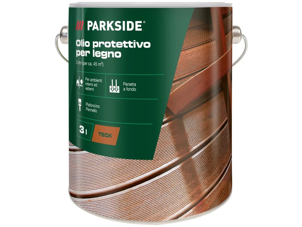 Olio protettivo per legno, 3 L