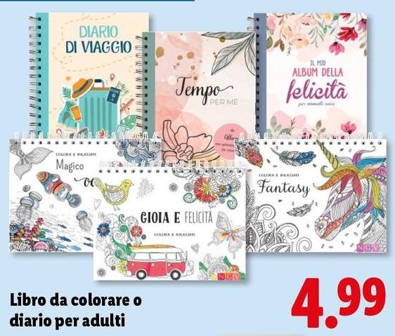 Libro Da Colorare O Diario Per Adulti