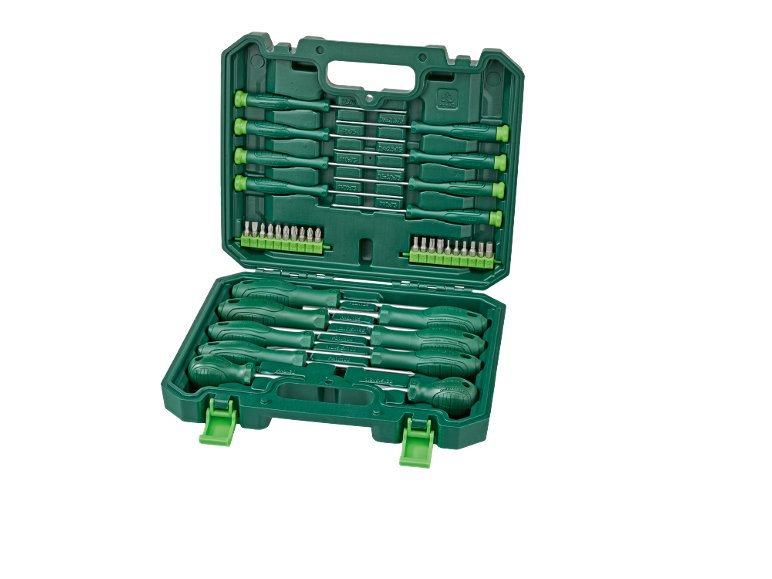 Set cacciaviti e bit, 37 pezzi