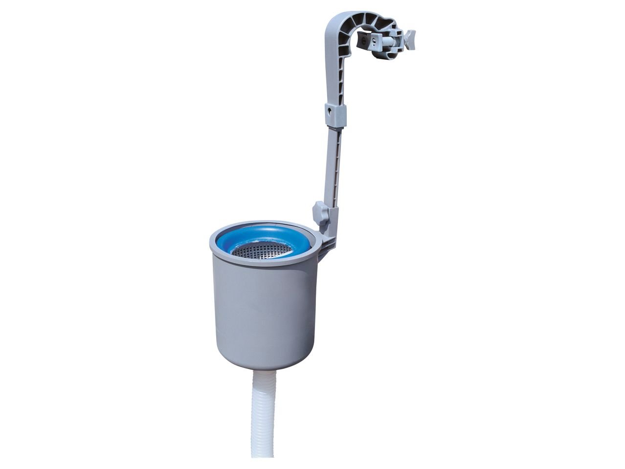 Piscina con struttura in metallo
