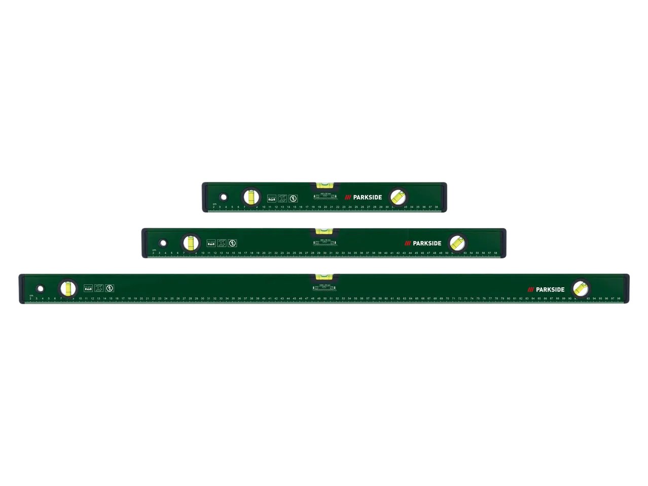 Set livelle, 3 pezzi